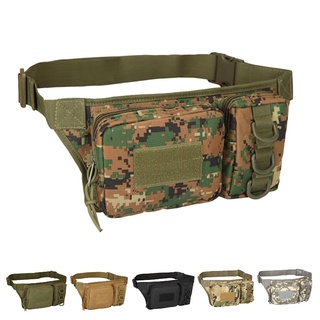 Fashion Waist Bag Camo Oxford Waterproof Outdoor Shoulder Bag For Cycling Travel Climbing