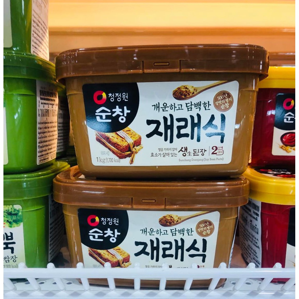Sunchang Doenjang (Korean Miso Paste) 1000g เต้าเจี้ยวเดนจัง Shopee