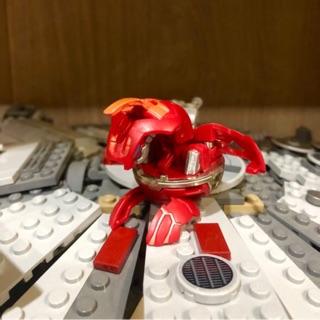 RARE Classic Bakugan Red Pyrus Delta Dragonoid Heavy Metal B2 #บาคุกัน