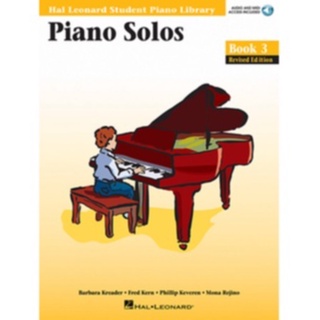 หนังสือเรียนเปียโน PIANO SOLOS BOOK 3 – REVISED EDITION Hal Leonard Student Piano Library