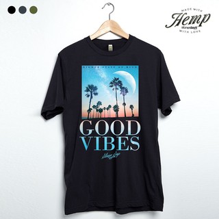 ส่งไว!! ส่งฟรี!! เสื้อยืดอย่างดี Stonerdays Hemp T-Shirt | Good Vibes ของแท้ T-shirt มาใหม่ ลายสวยคลาสิก เสื้อนุ่ม เสื้อ