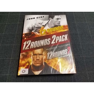 DVD ภาพยนตร์แอ็คชั่นทริลเลอร์สุดระห่ำ "12 Rounds / ฝ่าวิกฤติ 12 รอบระห่ำนรก" ภาค 1 + 2