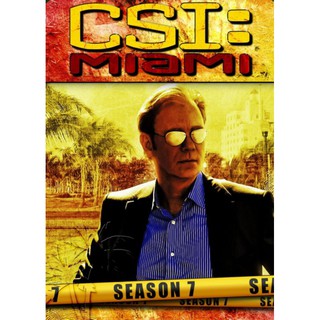 CSI Miami ไขคดีปริศนา ไมอามี่ ซีซั่น 7 : 2008 #ซีรีส์ฝรั่ง (ดูพากย์ไทยได้-ซับไทยได้)