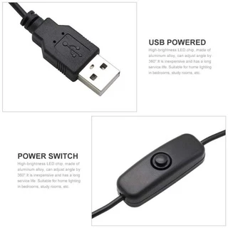 โคมไฟส่องเล็บ/อบเล็บ ทำเล็บเจล โคมไฟ LED UV หนีบโต๊ะ หมุนได้รอบทิศทาง สายUSB