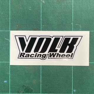 Volk Racing Wheel สติ๊กเกอร์ติดรถ