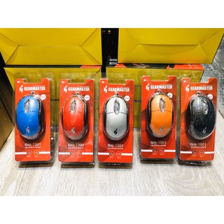 GEARMASTER OPTICAL MOUSE รุ่น GM-1001มีสาย (แท้100%)