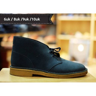 CLARKS DESERT BOOT-MIDNIGHT BL