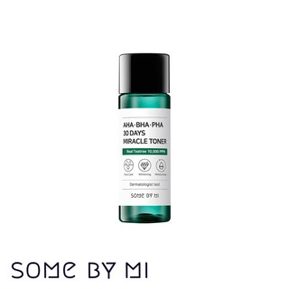 (แท้/พร้อมส่ง) SOME BY MI AHA-BHA-PHA 30DAYS MIRACLE TONER 30 ML ขนาดพกพา