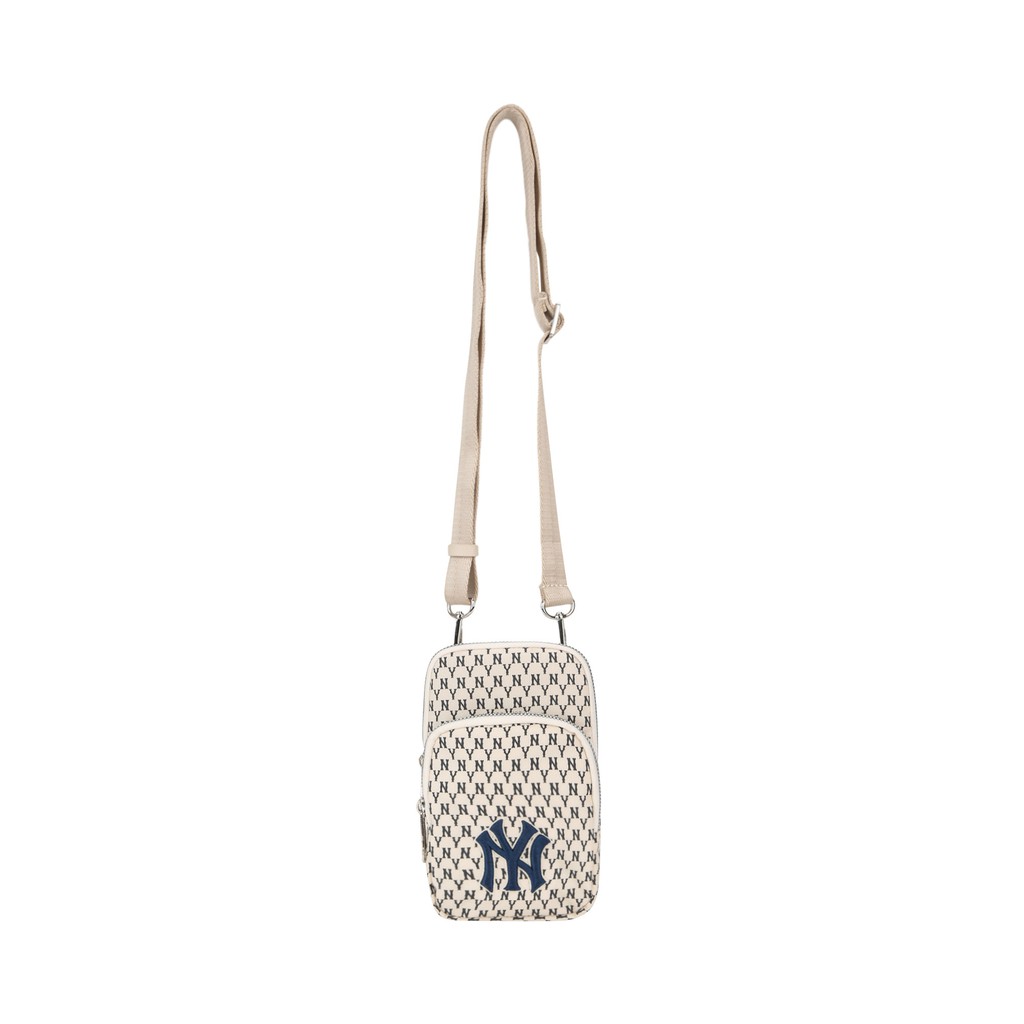 mlb jacquard monogram cross bag