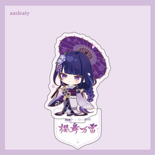 Aasleaty Genshin โมเดลฟิกเกอร์อะคริลิค ตั้งโต๊ะ Diy