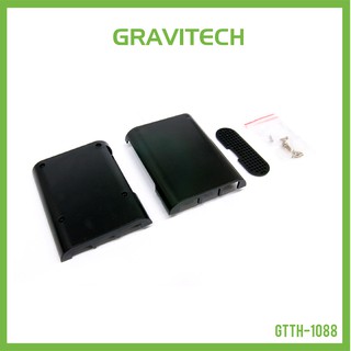 [Gravitechthai] Raspberry Pi B+/2 Round Case – Black Plastic