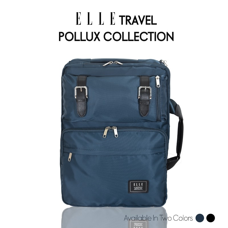 Elle Travel Pollux Collection, Laptop/Notebook Dual Usage Backpack Or Briefcase, Model 83923