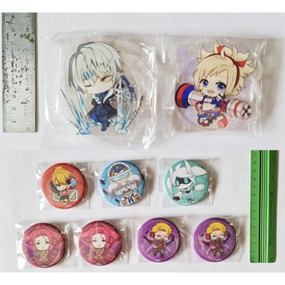 ของสะสมอนิเมะจาก เรื่อง  Compass Combat Intake Understanding System Game Can Badge Acrylic Stand Anime Japan x 9