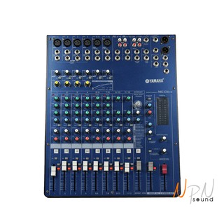 มิกเซอร์MG124CX mixerMG124CX - 12 Input (6 Mono + 3 Stereo) - Stereo Out, 2 Group Out, 1 Aux - 16 Digital Effect - 4 ch