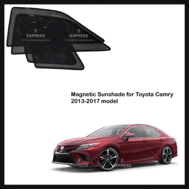 Toyota Camry 2012-2017 Magnetic Sun Shade Camry XV50 (4 ชิ้น)