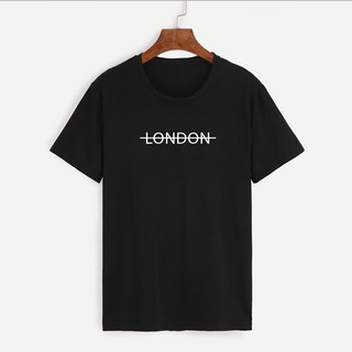 เสื้อยืดลาย LONDON แขนสั้น