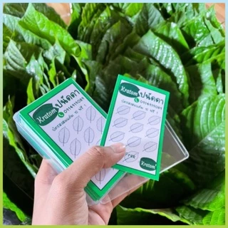 บัตรสะสมแต้ม​ บัตรน้ำท่อม บัตรสะสมแต้ม(ใส่ชื่อเบอร์โทร​ฟรี)​ ลายใหม่ใบกระท่อม​ ราคาถูก