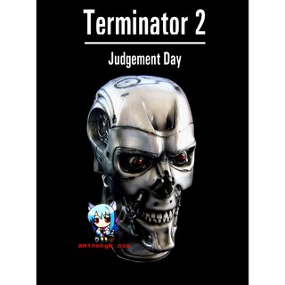 หัวกระโหลก T-800 Terminator 1/1 สเกล ไวนิล ฟิกเกอร์ โมเดล Vinyl Figure Model Kit