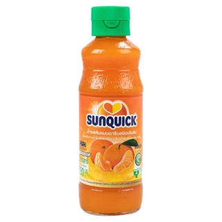 ซันควิก น้ำรสส้มแมนดารินชนิดเข้มข้น 330 มล. sunquick น้ำส้ม แมนดาริน เข้มข้น