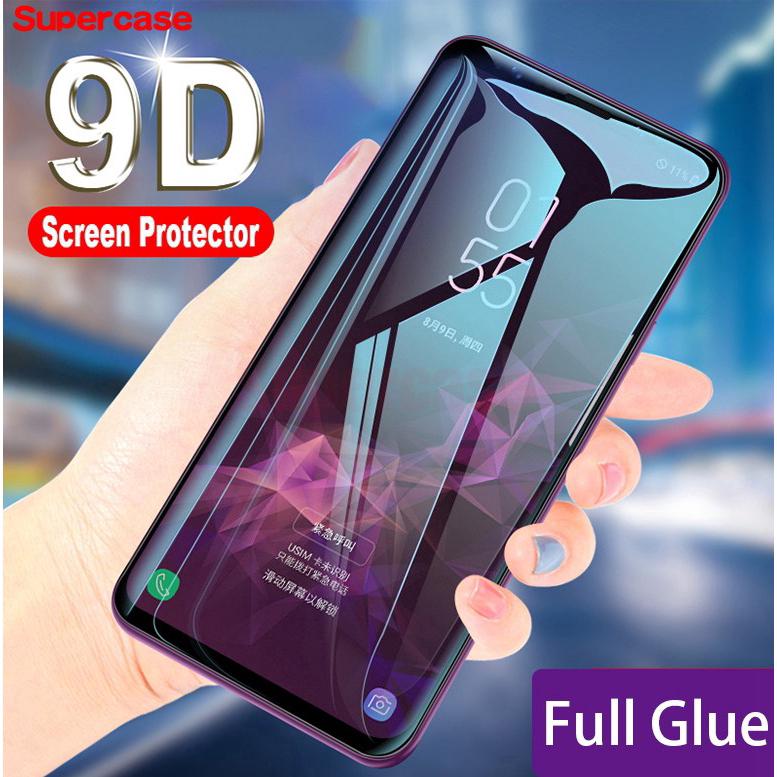 Full Glue Samsung Galaxy Note 10 Lite A41 A31 A21 A21S A11 A2 Core A01 A51 A71 A81 A91 A9 A7 A8+ Plus A8 A9D Tempered Glass Screen Protector Protection