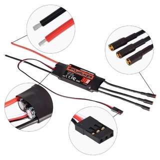 Hobbywing Skywalker 30A 40A 50A 60A 80A ตัวควบคุมความเร็ว ESC แบบไม่มีแปรง BEC RC โดรน 2S 3S