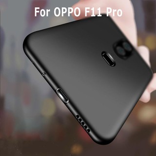 OPPO F11 Pro Soft Case Black TPU Ultra Slim Thin Full Cover Case