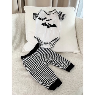 Halloween bodysuit กับกางเกง size 6-9