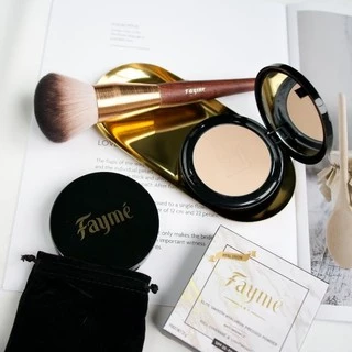 แปรงปัดแป้ง เฟย์เม่ Fayme Powder Brush แปรงแต่งหน้า แปรงพุ่มใหญ่ ขนแน่น ขนนุ่ม ไม่บาดหน้า