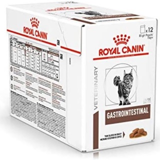 Royal Canin Gastro intestinal 85g x 12 ซอง อาหารแมวท้องเสีย