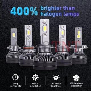 K5C 110W H7 H4 หลอดไฟ Led ไฟหน้ารถยนต์ H11 Hb3 9005 Hb4 9006 9012 D2H D2S D2R D4S D4R Canbus 2ชิ้น
