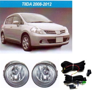 ไฟตัดหมอก ไฟสปอร์ตไลท์ NISSAN TIDA ปี2008-2012