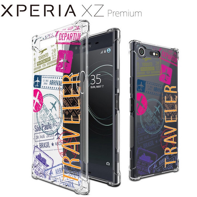 เคส สำหรับ Sony Xperia XZ Premium Anti-Shock Protection TPU Case [TRAVELER]