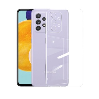 เคสโทรศัพท์มือถือแบบนิ่ม TPU ใส บาง สําหรับ Samsung A52 A52S A72 A53 A13 A23 4G 5G