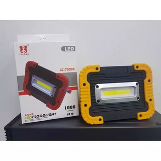 สปอร์ตไลท์สนาม Portable 30 LEDs 10W 1000LM รุ่น LC7003B LED Flood Light 7003B