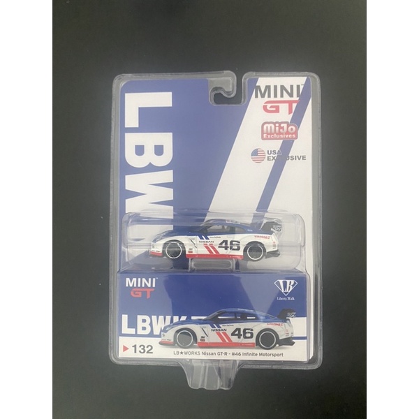 ミニカー MINIGT LBWORKS Nissan GT-R infinite 46 MINIGT LBWORKS Nissan GT-R infinite 46 TSM 1:64 Mini GT X
