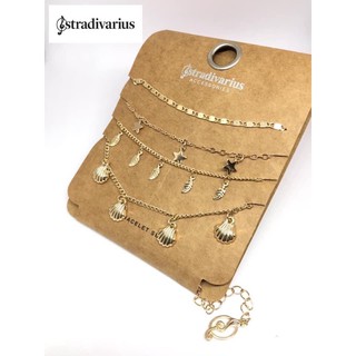 สร้อยข้อมือ เซ็ท 4เส้น Stradivarius