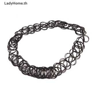 Ladyhome ใหม่ สร้อยคอ สร้อยข้อมือ โชคเกอร์ เฮนน่า ยืดหยุ่น สไตล์วินเทจ ฮิปปี้