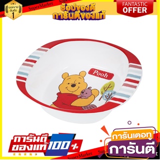 ชามเมลามีน 6" FLOWERWARE POOH WOODLAND อุปกรณ์ใส่อาหาร MELAMINE BOWL 6" FLOWERWARE POOH WOODLAND