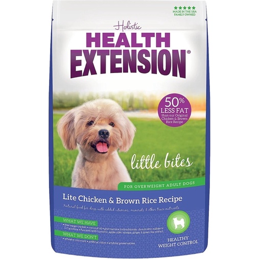อาหารสุนัข Health Extension Little Bites Lite Chicken & Brown Rice สำหรับสุนัขพันธุ์เล็กที่ต้องการควบคุมน้ำหนัก 1.8 kg