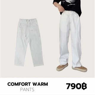 THEBOY-COMFORT WARM กางเกงทรงกระบอกใหญ่