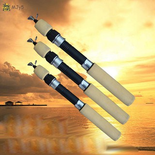 MJy5♡♡♡ 60CM/80CM/100CM Portable Pocket Winter Ice Fishing Fish Rod Mini Tackle Spinning Casting Accessories