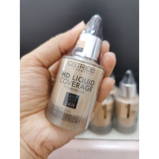 Catrice HD Liquid coverage  รองพื้นเนื้อแน่น