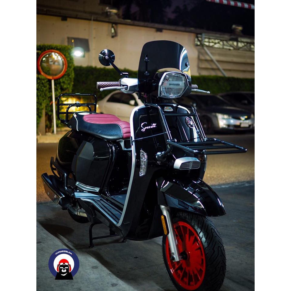 ตะแกรงหน้า Lambretta V200,V125 แบบไม่เจาะตัวรถ - รูปที่ 6