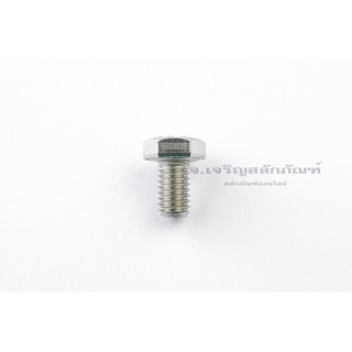 น็อตหัวเหลี่ยมสแตนเลส M6 (แพ็คละ 10 ตัว) (แท้เกรด SS304) เบอร์ 10 #10 ทุกความยาว 10-30 mm A2-70