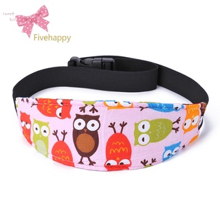 ใหม่ พร้อมส่ง-fivehappy เข็มขัดรัดศีรษะ ปรับได้ สําหรับรถเข็นเด็กทารก