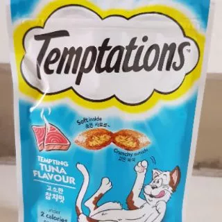 ขนมแมว วิสกัส เทมเทชั่น Temptations 75g