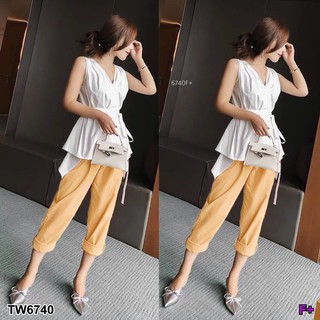 PP6740 Set 2 ชิ้น เสื้อแขนกุด