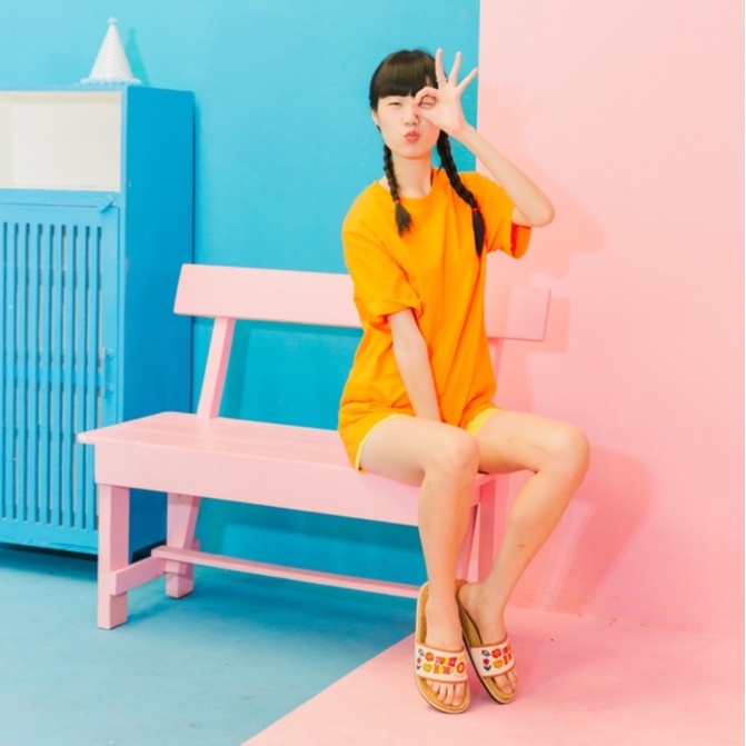 Preorder-Summer of Love&Sunny honey-รองเท้าแตะ