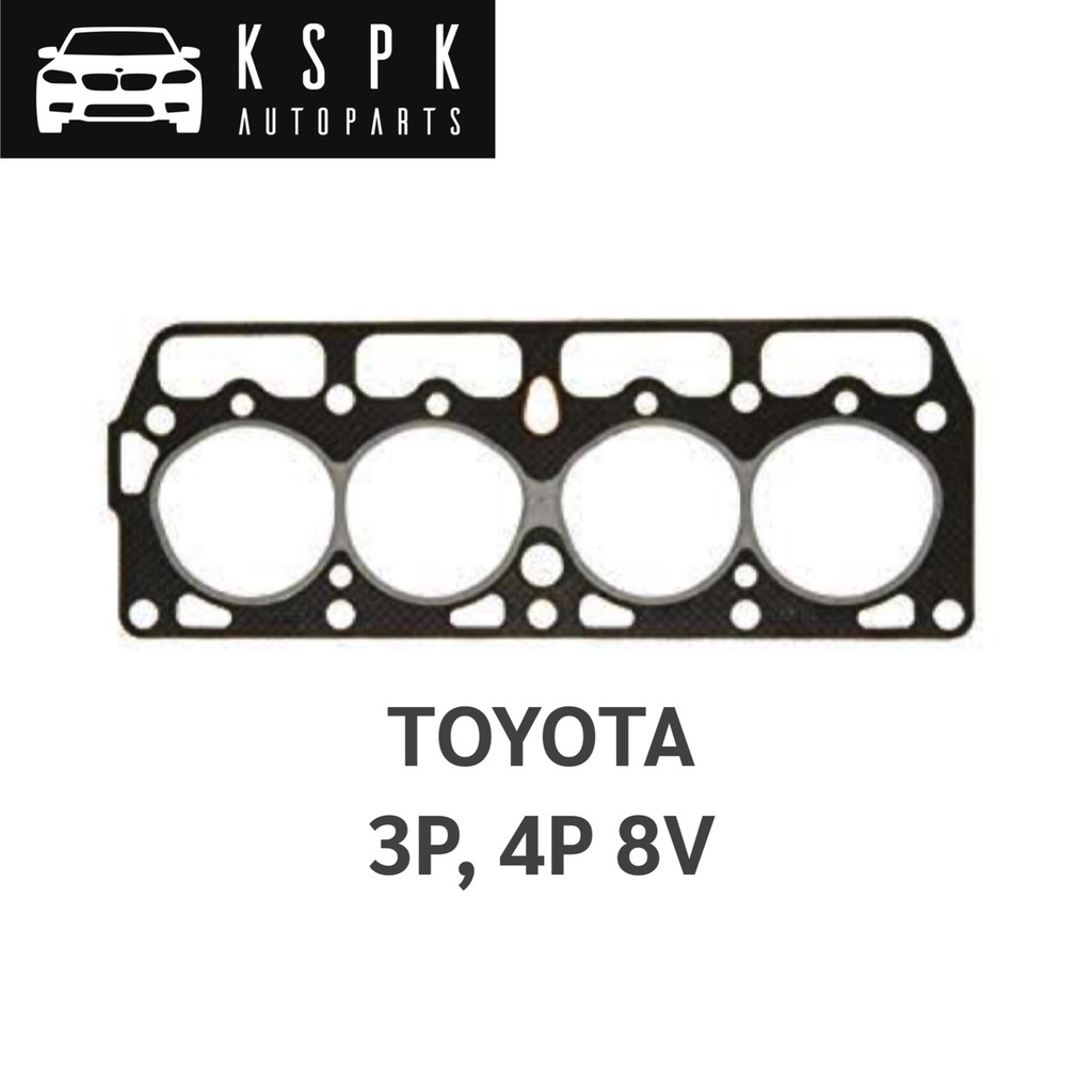 ประเก็นฝาสูบ TOYOTA 3P, 4P 8V