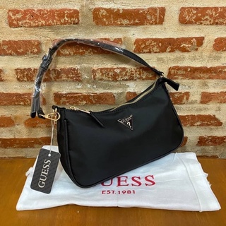 GUESS PARIS SHOULDER BAG BLACK